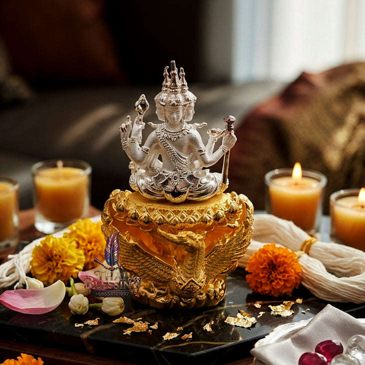 ✨ [The Sovereign of Supreme Cosmic Grace, Destiny-Elevation & Divine Authority: The 2026 "Grand-Master" Sovereign Edition] Sacred "Phra Phrom Siam Theva (The Sovereign Lord Brahma 'Phrom Rangsi' Edition) Thai Blessing Co By RURUECHA