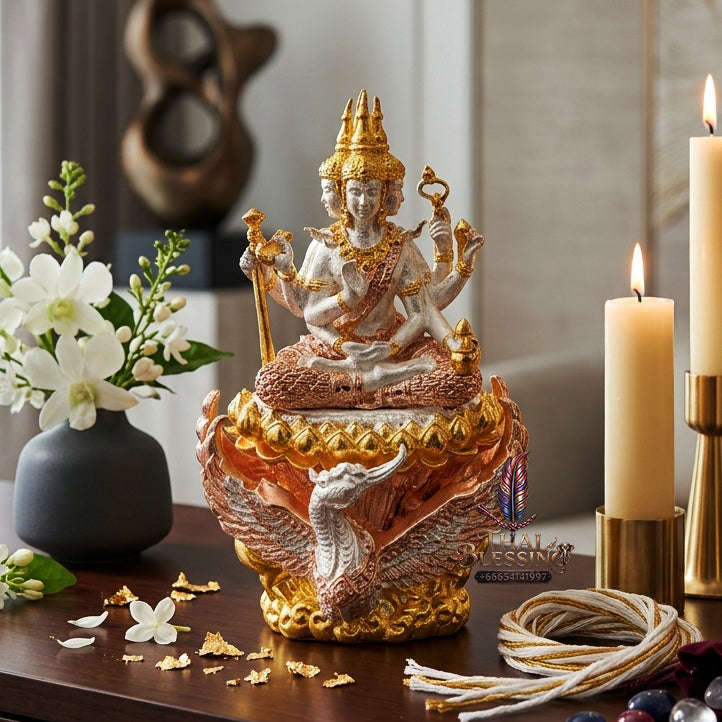 ✨ [The Sovereign of Supreme Cosmic Grace, Destiny-Elevation & Divine Authority: The 2026 "Grand-Master" Sovereign Edition] Sacred "Phra Phrom Siam Theva (The Sovereign Lord Brahma 'Phrom Rangsi' Edition) Thai Blessing Co By RURUECHA