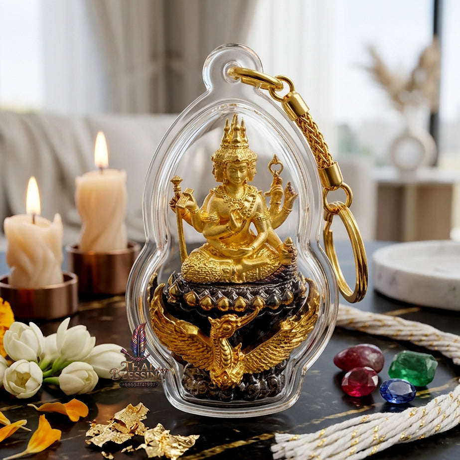 ✨ [The Sovereign of Supreme Cosmic Grace, Destiny-Elevation & Divine Authority: The 2026 "Grand-Master" Sovereign Edition] Sacred "Phra Phrom Siam Theva (The Sovereign Lord Brahma 'Phrom Rangsi' Edition) Thai Blessing Co By RURUECHA