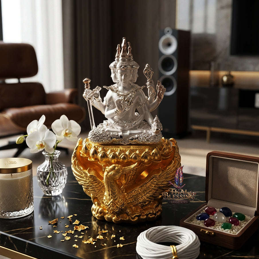 ✨ [The Sovereign of Supreme Cosmic Grace, Destiny-Elevation & Divine Authority: The 2026 "Grand-Master" Sovereign Edition] Sacred "Phra Phrom Siam Theva (The Sovereign Lord Brahma 'Phrom Rangsi' Edition) Thai Blessing Co By RURUECHA
