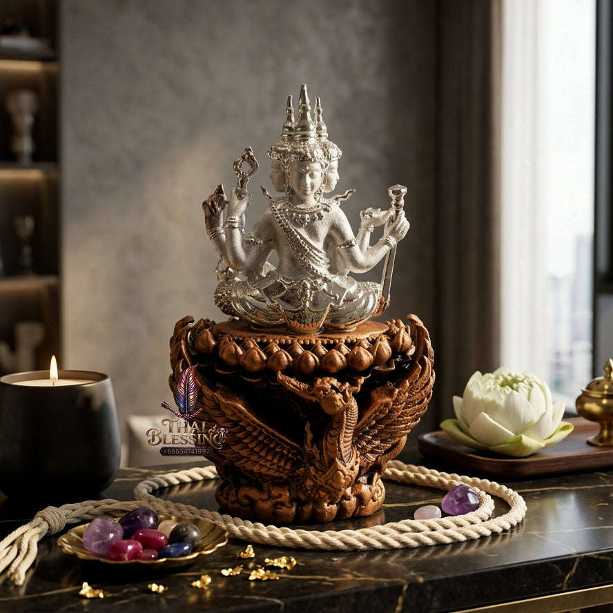 ✨ [The Sovereign of Supreme Cosmic Grace, Destiny-Elevation & Divine Authority: The 2026 "Grand-Master" Sovereign Edition] Sacred "Phra Phrom Siam Theva (The Sovereign Lord Brahma 'Phrom Rangsi' Edition) Thai Blessing Co By RURUECHA