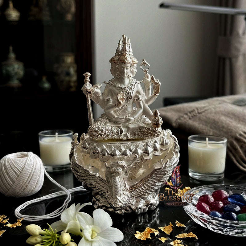 ✨ [The Sovereign of Supreme Cosmic Grace, Destiny-Elevation & Divine Authority The 2026 Grand-Master Sovereign Edition] Sacred Phra Phrom Siam Theva (The Sovereign Lord Brahma 'Phrom Rangsi' Edition) Thai Blessing Co By RURUECHA