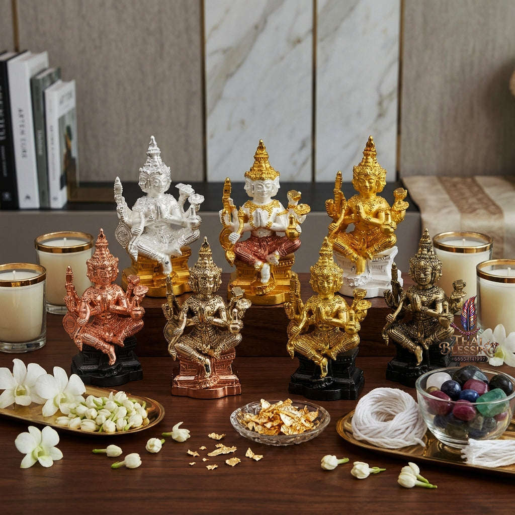 ✨ [The Sovereign of Supreme Cosmic Wealth, Unrivaled Success & Divine Abundance: The 2026 "Grand-Master" Sovereign Edition] Sacred "Thao Maha Phrom (The Sovereign Lord Brahma 'Phrom Maha Setthi' / Millionaire Brahma Edition)" – Special "3K