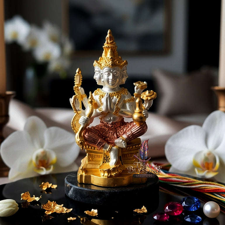 ✨ [The Sovereign of Supreme Cosmic Wealth, Unrivaled Success & Divine Abundance: The 2026 "Grand-Master" Sovereign Edition] Sacred "Thao Maha Phrom (The Sovereign Lord Brahma 'Phrom Maha Setthi' / Millionaire Brahma Edition)" – Special "3K