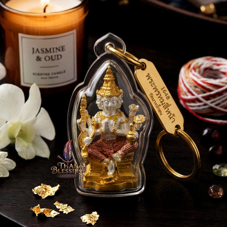 ✨ [The Sovereign of Supreme Cosmic Wealth, Unrivaled Success & Divine Abundance: The 2026 "Grand-Master" Sovereign Edition] Sacred "Thao Maha Phrom (The Sovereign Lord Brahma 'Phrom Maha Setthi' / Millionaire Brahma Edition)" – Special "3K