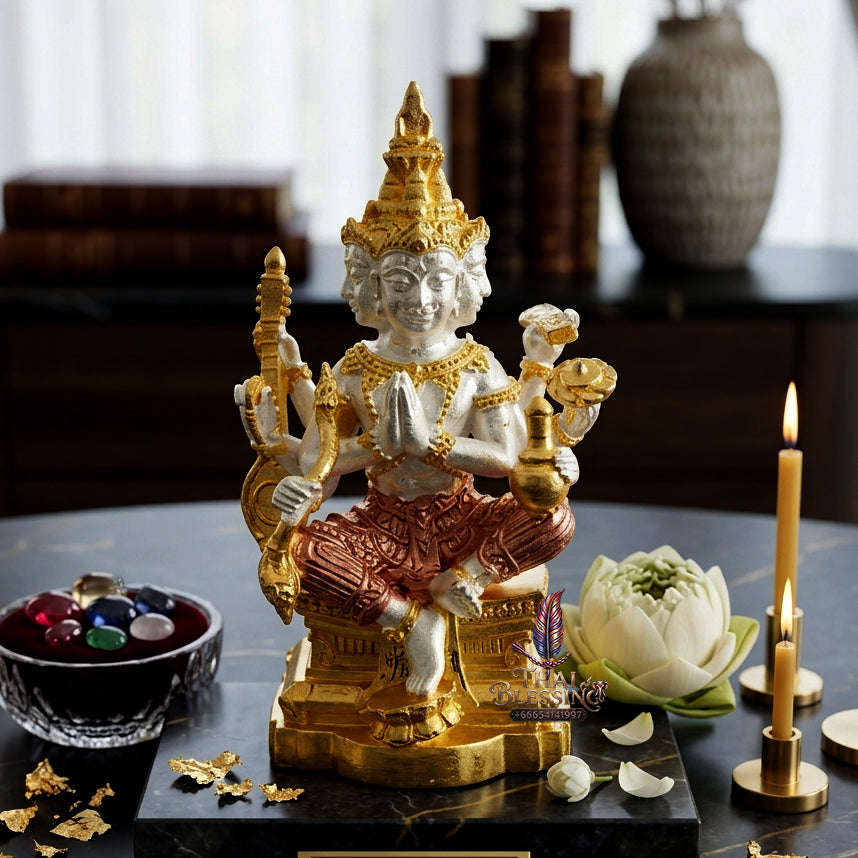 ✨ [The Sovereign of Supreme Cosmic Wealth, Unrivaled Success & Divine Abundance: The 2026 "Grand-Master" Sovereign Edition] Sacred "Thao Maha Phrom (The Sovereign Lord Brahma 'Phrom Maha Setthi' / Millionaire Brahma Edition)" – Special "3K