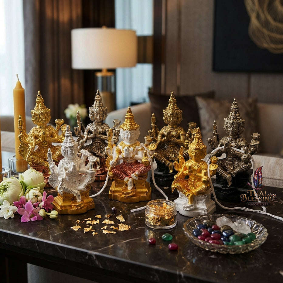 ✨ [The Sovereign of Supreme Cosmic Wealth, Unrivaled Success & Divine Abundance: The 2026 "Grand-Master" Sovereign Edition] Sacred "Thao Maha Phrom (The Sovereign Lord Brahma 'Phrom Maha Setthi' / Millionaire Brahma Edition)" – Special "3K