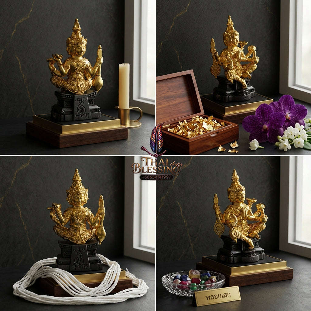 ✨ [The Sovereign of Supreme Cosmic Wealth, Unrivaled Success & Divine Abundance: The 2026 "Grand-Master" Sovereign Edition] Sacred "Thao Maha Phrom (The Sovereign Lord Brahma 'Phrom Maha Setthi' / Millionaire Brahma Edition) Thai Blessing Co By