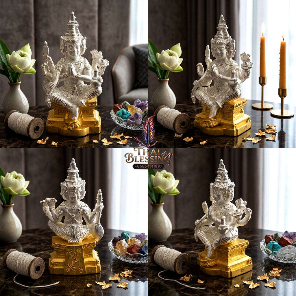 ✨ [The Sovereign of Supreme Cosmic Wealth, Unrivaled Success & Divine Abundance: The 2026 "Grand-Master" Sovereign Edition] Sacred "Thao Maha Phrom (The Sovereign Lord Brahma 'Phrom Maha Setthi' / Millionaire Brahma Edition) Thai Blessing Co By