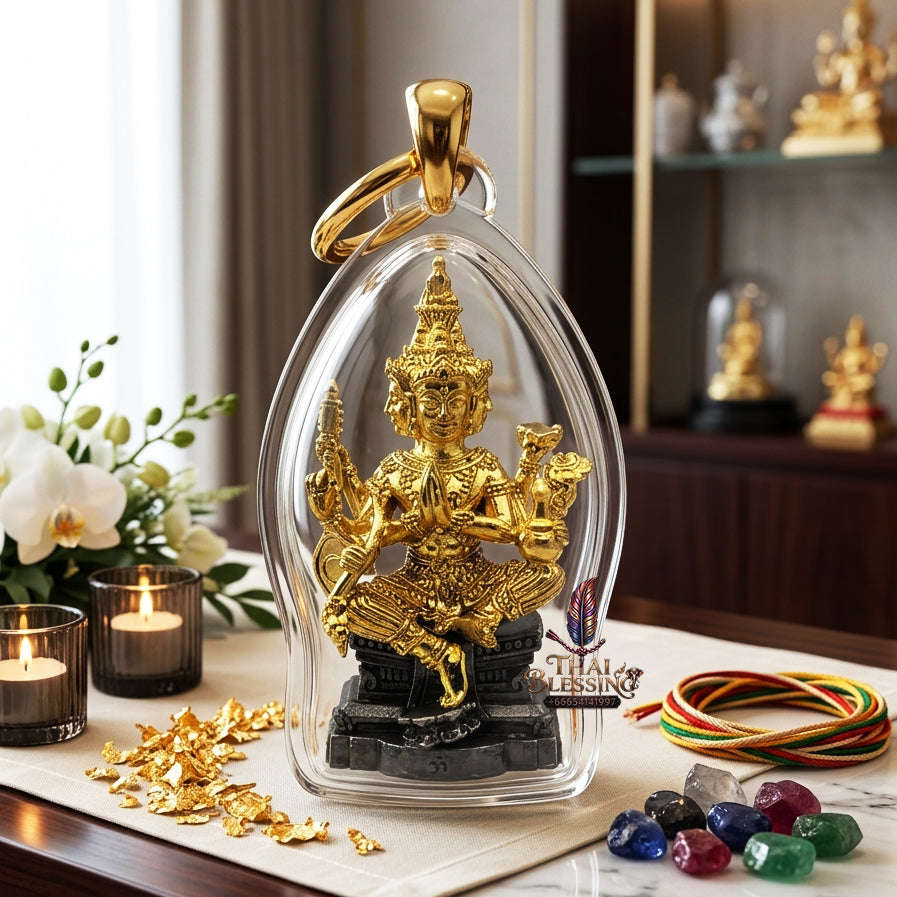 ✨ [The Sovereign of Supreme Cosmic Wealth, Unrivaled Success & Divine Abundance: The 2026 "Grand-Master" Sovereign Edition] Sacred "Thao Maha Phrom (The Sovereign Lord Brahma 'Phrom Maha Setthi' / Millionaire Brahma Edition) Thai Blessing Co By