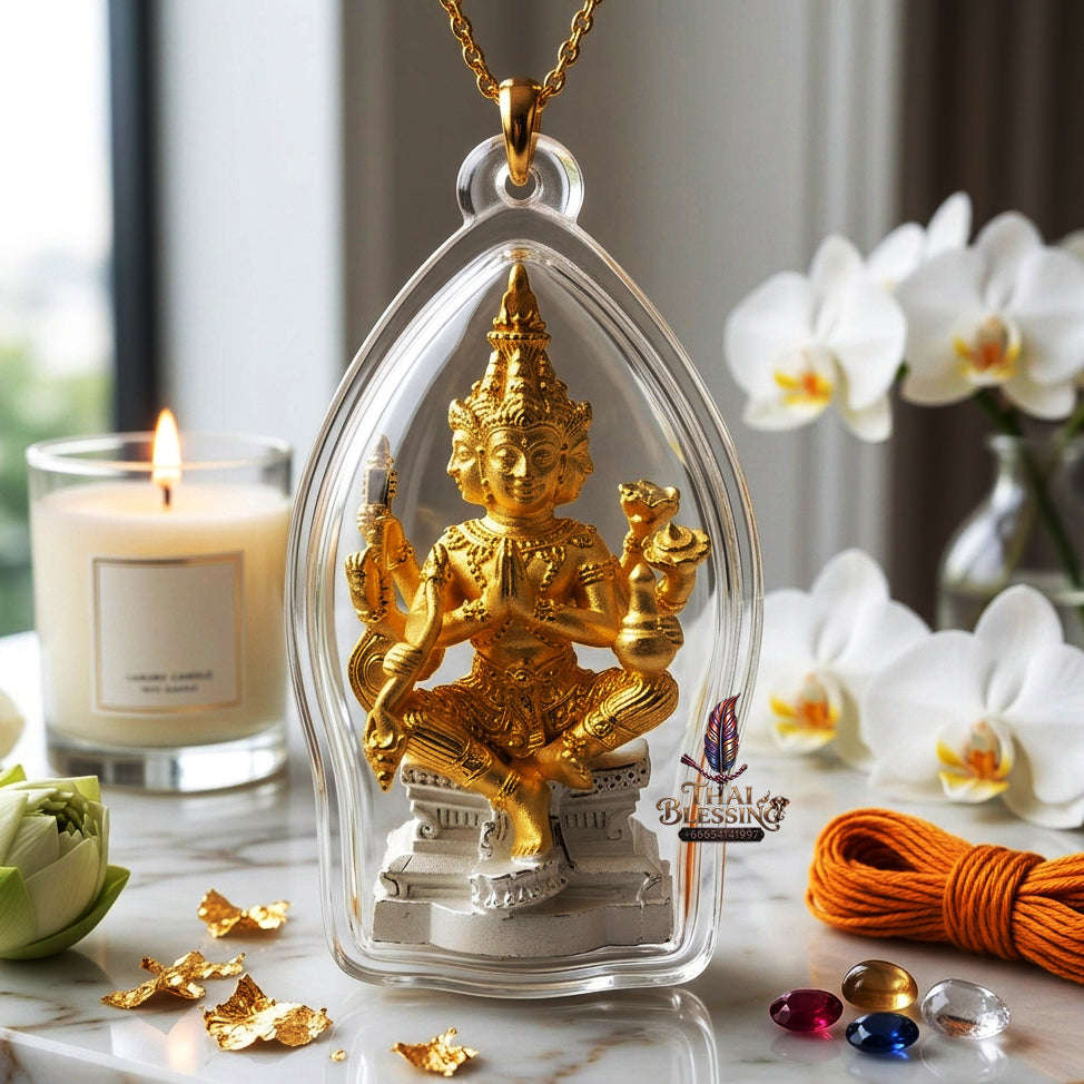 ✨ [The Sovereign of Supreme Cosmic Wealth, Unrivaled Success & Divine Abundance: The 2026 "Grand-Master" Sovereign Edition] Sacred "Thao Maha Phrom (The Sovereign Lord Brahma 'Phrom Maha Setthi' / Millionaire Brahma Edition) Thai Blessing Co By