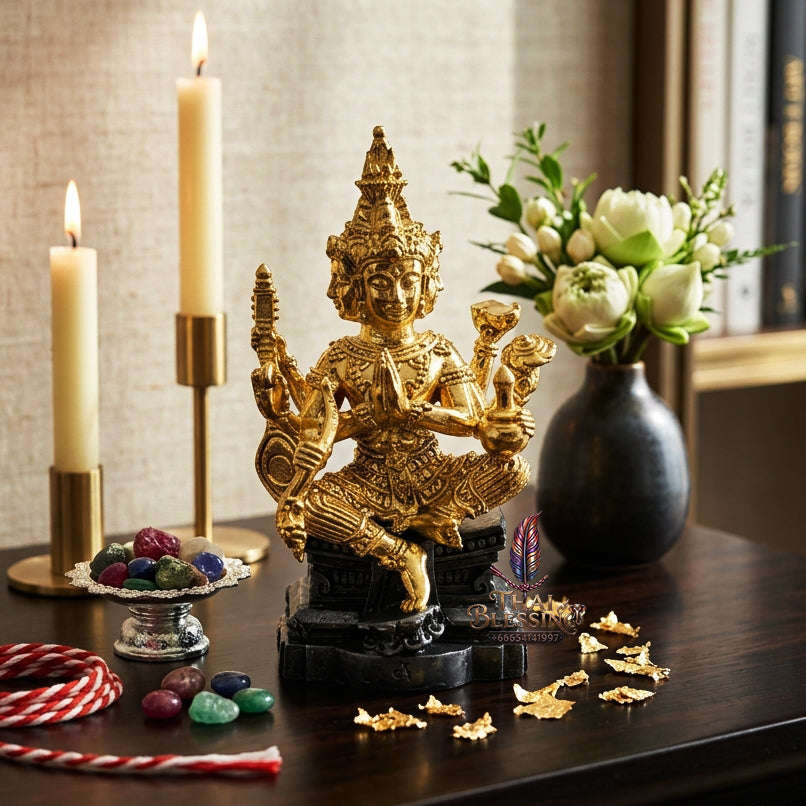 ✨ [The Sovereign of Supreme Cosmic Wealth, Unrivaled Success & Divine Abundance: The 2026 "Grand-Master" Sovereign Edition] Sacred "Thao Maha Phrom (The Sovereign Lord Brahma 'Phrom Maha Setthi' / Millionaire Brahma Edition) Thai Blessing Co By