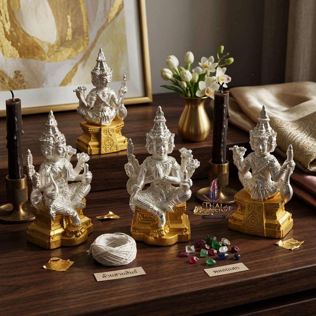 ✨ [The Sovereign of Supreme Cosmic Wealth, Unrivaled Success & Divine Abundance: The 2026 "Grand-Master" Sovereign Edition] Sacred "Thao Maha Phrom (The Sovereign Lord Brahma 'Phrom Maha Setthi' / Millionaire Brahma Edition) Thai Blessing Co By