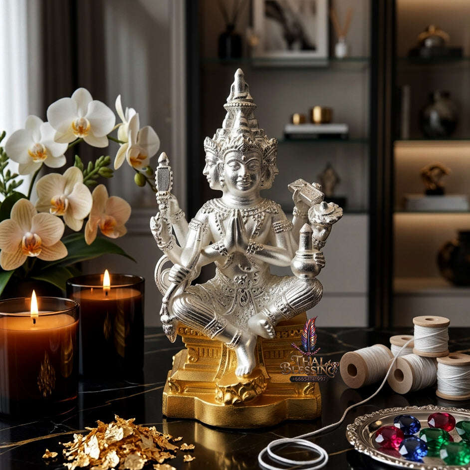 ✨ [The Sovereign of Supreme Cosmic Wealth, Unrivaled Success & Divine Abundance: The 2026 "Grand-Master" Sovereign Edition] Sacred "Thao Maha Phrom (The Sovereign Lord Brahma 'Phrom Maha Setthi' / Millionaire Brahma Edition) Thai Blessing Co By