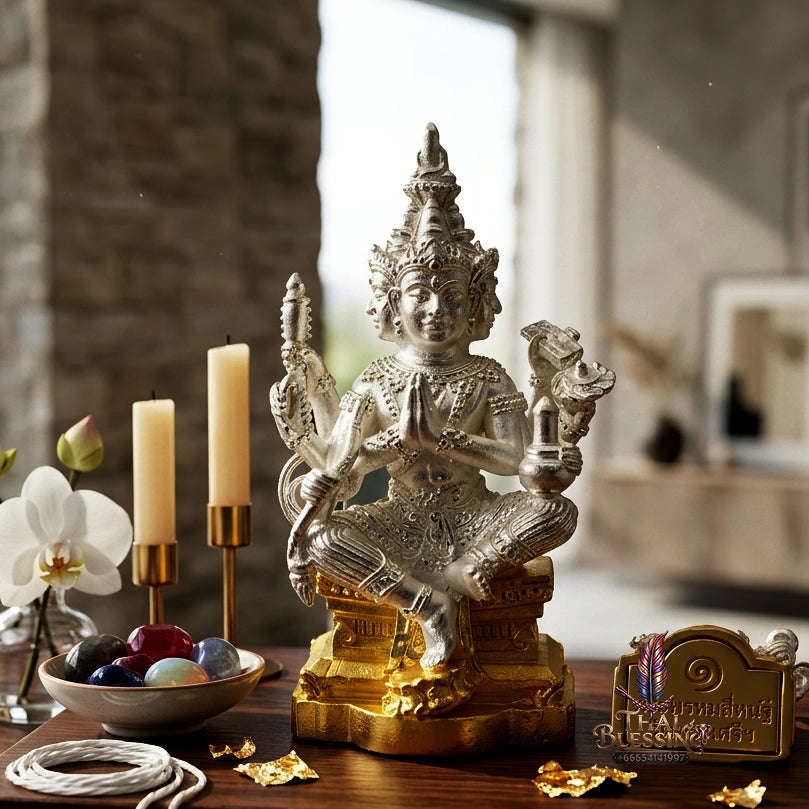 ✨ [The Sovereign of Supreme Cosmic Wealth, Unrivaled Success & Divine Abundance: The 2026 "Grand-Master" Sovereign Edition] Sacred "Thao Maha Phrom (The Sovereign Lord Brahma 'Phrom Maha Setthi' / Millionaire Brahma Edition) Thai Blessing Co By