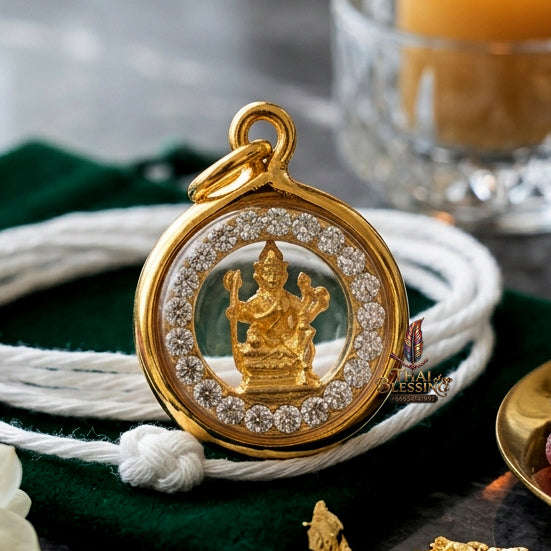 ✨ [The Sovereign of Supreme Divine Auspicity, Universal Success & Unshakable Protection: The 2026 "Grand-Master" Sovereign Edition] Sacred "Phra Phrom (Lord Brahma) Pendant – Genuine Micron Gold-Plated Frame Edition" M3
