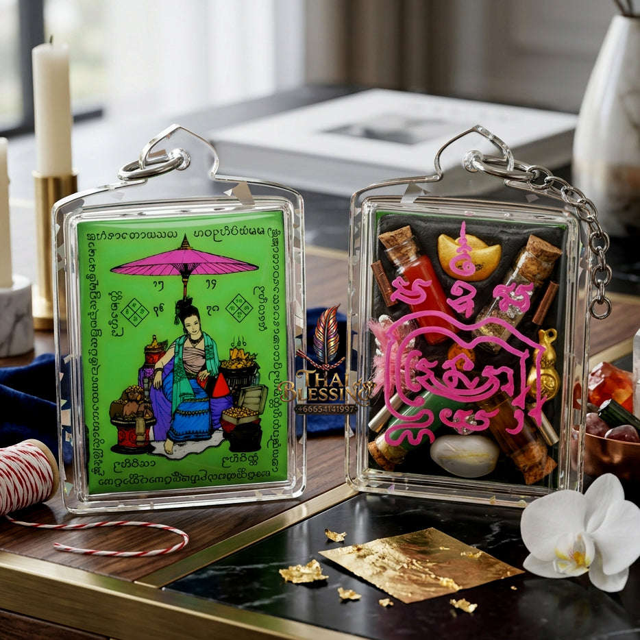 ✨ [The Sovereign of Supreme Divine Grace, Eternal Devotion & Tenfold Auspicious Blessings: The 2026 "Grand-Master" Sovereign Edition] Sacred "Lokket Phra Nang Phutsadi (The Divine Locket of Queen Phutsadi) Thai Blessing Co By RURUECHA