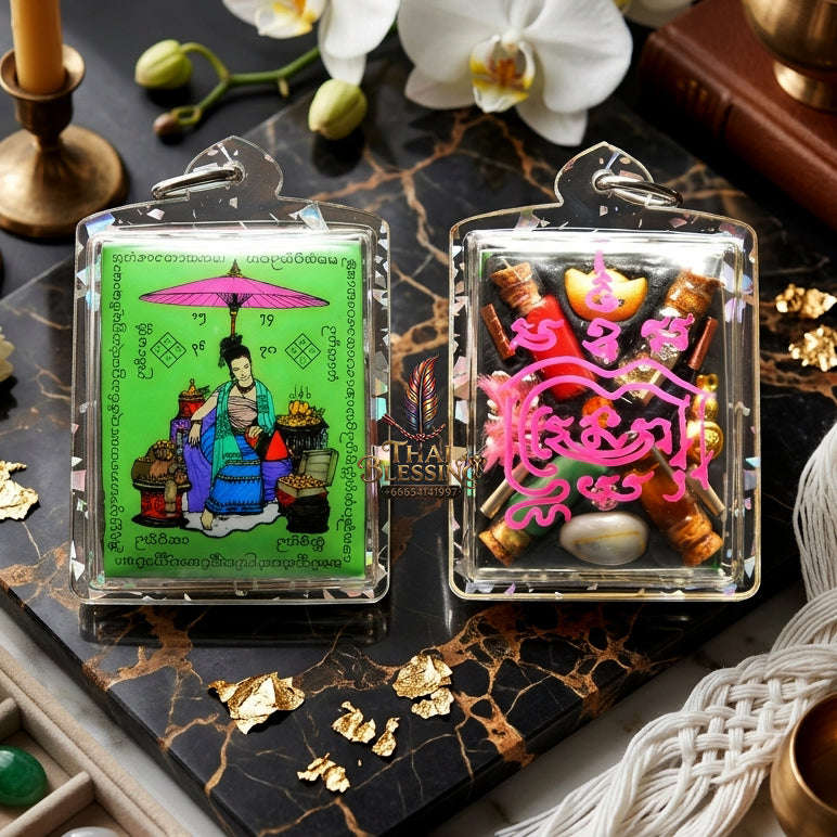 ✨ [The Sovereign of Supreme Divine Grace, Eternal Devotion & Tenfold Auspicious Blessings: The 2026 "Grand-Master" Sovereign Edition] Sacred "Lokket Phra Nang Phutsadi (The Divine Locket of Queen Phutsadi) Thai Blessing Co By RURUECHA