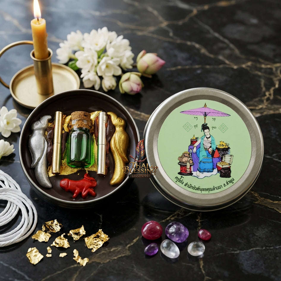 ✨ [The Sovereign of Supreme Divine Grace, Eternal Devotion & Tenfold Auspicious Blessings: The 2026 "Grand-Master" Sovereign Edition] Sacred "See Phueng Phra Nang Phutsadi (The Divine Lip Wax of Queen Phutsadi) Thai Blessing Co By RURUECHA