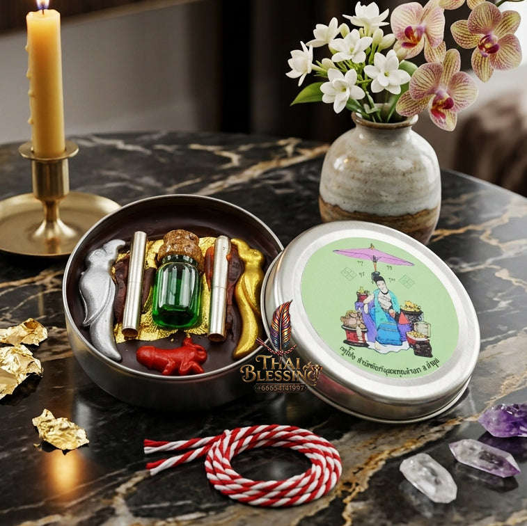 ✨ [The Sovereign of Supreme Divine Grace, Eternal Devotion & Tenfold Auspicious Blessings: The 2026 "Grand-Master" Sovereign Edition] Sacred "See Phueng Phra Nang Phutsadi (The Divine Lip Wax of Queen Phutsadi) Thai Blessing Co By RURUECHA