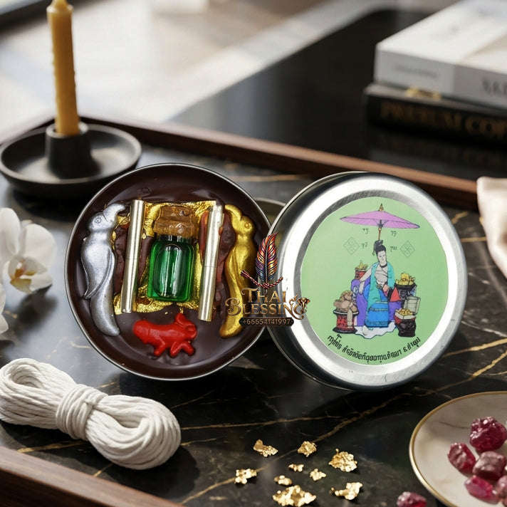 ✨ [The Sovereign of Supreme Divine Grace, Eternal Devotion & Tenfold Auspicious Blessings: The 2026 "Grand-Master" Sovereign Edition] Sacred "See Phueng Phra Nang Phutsadi (The Divine Lip Wax of Queen Phutsadi) Thai Blessing Co By RURUECHA
