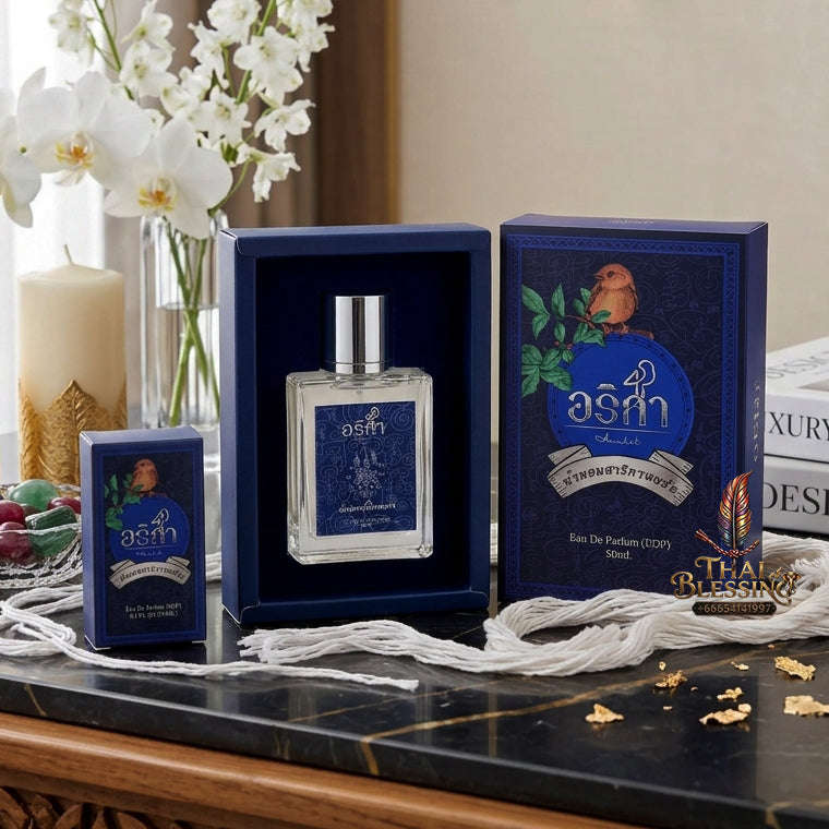 ✨ [The Sovereign of Supreme Esoteric Allure, Sophisticated Masculine Gravity & Irresistible Devotion: The 2026 "Grand-Master" Sovereign Edition] Sacred "Arisa Perfume – 'Sarika Phop Rak'