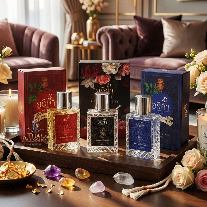 ✨ [The Sovereign of Supreme Esoteric Allure, Sophisticated Masculine Gravity & Irresistible Devotion: The 2026 "Grand-Master" Sovereign Edition] Sacred "Arisa Perfume – 'Sarika Phop Rak'