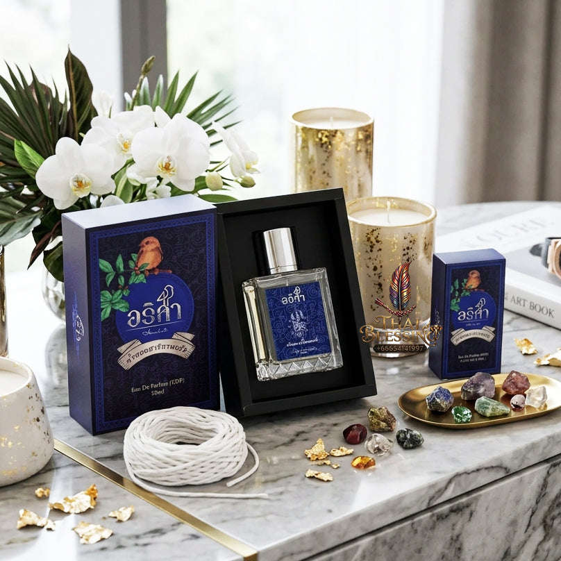 ✨ [The Sovereign of Supreme Esoteric Allure, Sophisticated Masculine Gravity & Irresistible Devotion: The 2026 "Grand-Master" Sovereign Edition] Sacred "Arisa Perfume – 'Sarika Phop Rak'