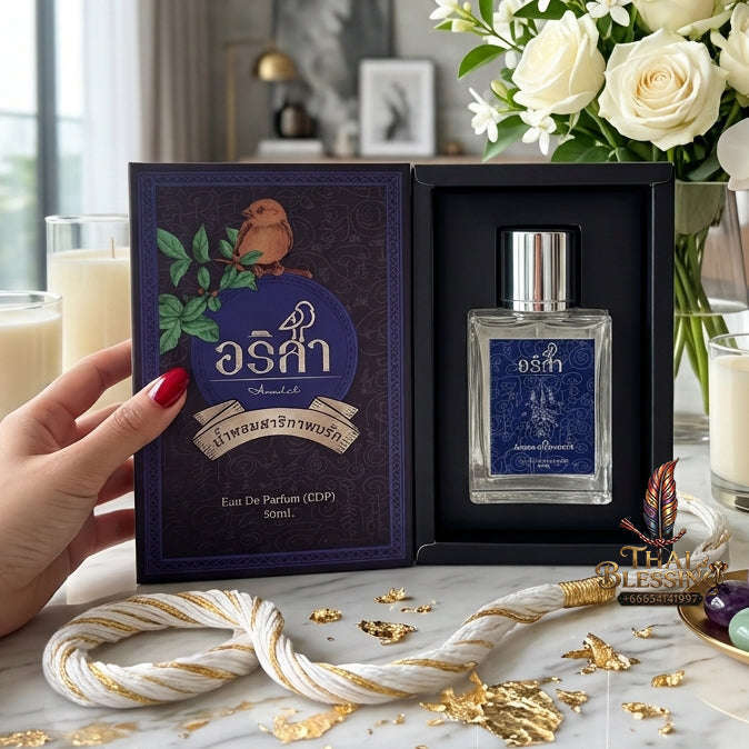 ✨ [The Sovereign of Supreme Esoteric Allure, Sophisticated Masculine Gravity & Irresistible Devotion: The 2026 "Grand-Master" Sovereign Edition] Sacred "Arisa Perfume – 'Sarika Phop Rak'