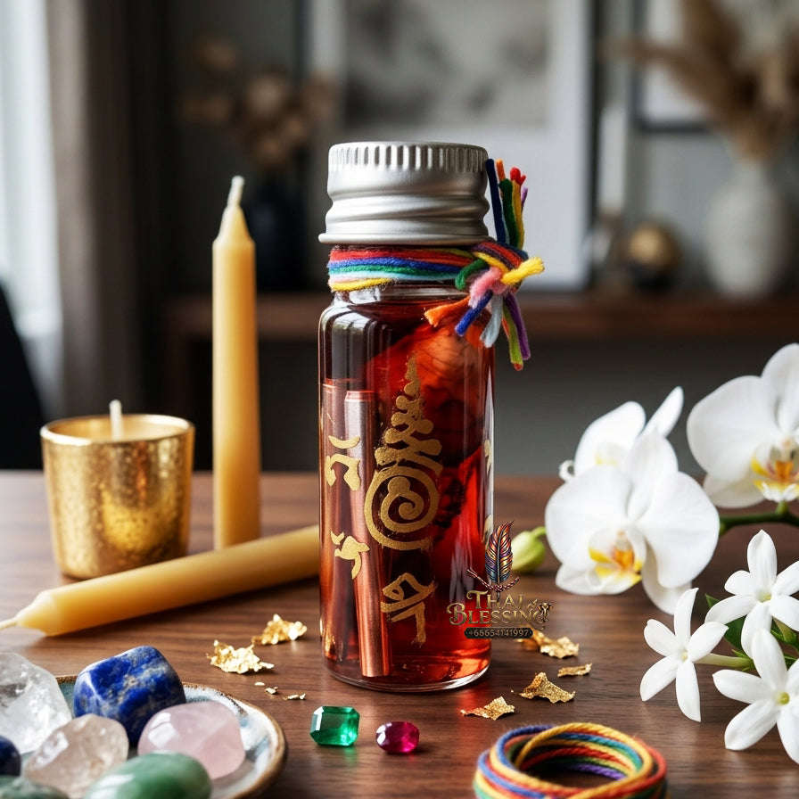 ✨ [The Sovereign of Supreme Esoteric Clairvoyance, Psychic Sight & Unshakable Occult Mastery: The 2026 "Grand-Master" Sovereign Edition] Sacred "Nam Man Phrai Ta Thip (The Divine Psychic Eye Ghost Oil) Thai Blessing Co By RURUECHA