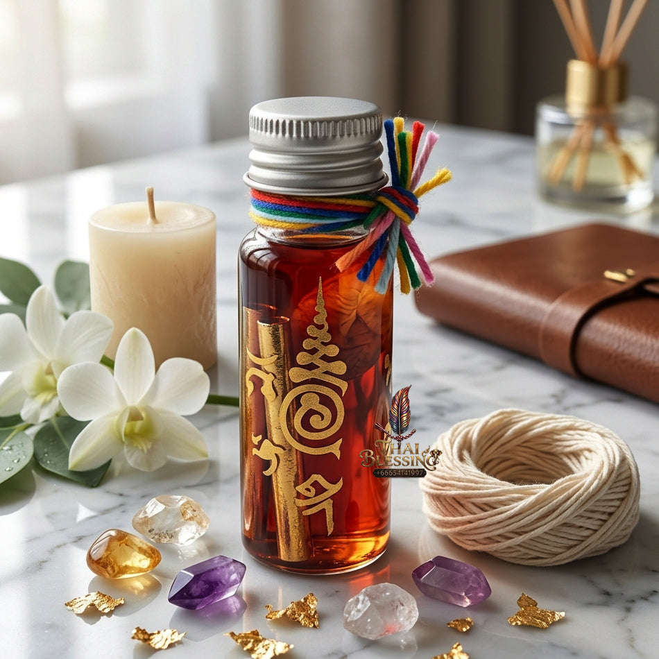 ✨ [The Sovereign of Supreme Esoteric Clairvoyance, Psychic Sight & Unshakable Occult Mastery: The 2026 "Grand-Master" Sovereign Edition] Sacred "Nam Man Phrai Ta Thip (The Divine Psychic Eye Ghost Oil) Thai Blessing Co By RURUECHA