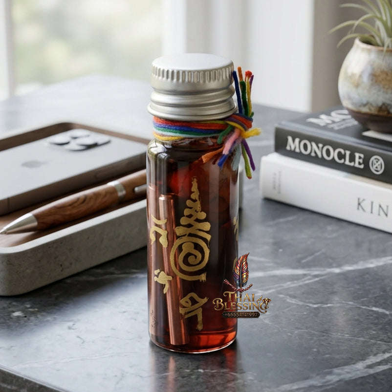 ✨ [The Sovereign of Supreme Esoteric Clairvoyance, Psychic Sight & Unshakable Occult Mastery: The 2026 "Grand-Master" Sovereign Edition] Sacred "Nam Man Phrai Ta Thip (The Divine Psychic Eye Ghost Oil) Thai Blessing Co By RURUECHA