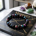 ✨ [The Sovereign of Supreme Esoteric Harmony, Spiritual Balance & Unshakable Aura: The 2026 "Grand-Master" Sovereign Edition] Sacred "Natural Stone Energy Bracelet (Unisex Crystal Beaded Stretch Bangle)" – Consecrated Metaphysical & Healing Talisman
