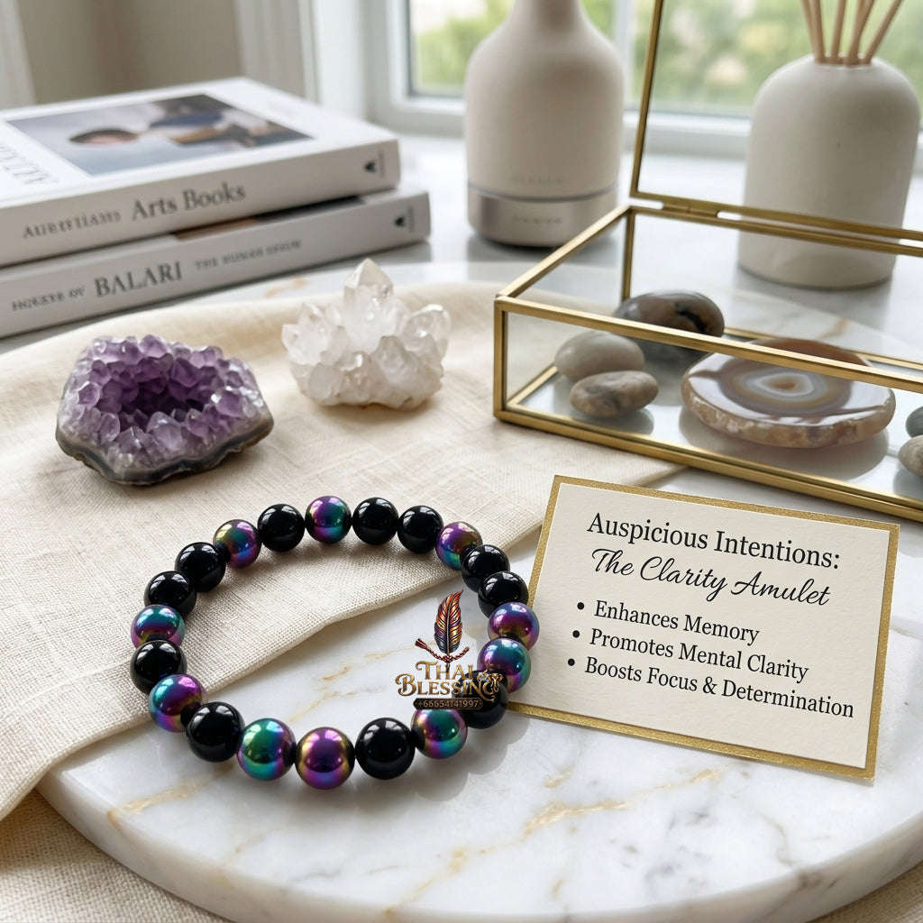 ✨ [The Sovereign of Supreme Esoteric Harmony, Spiritual Balance & Unshakable Aura: The 2026 "Grand-Master" Sovereign Edition] Sacred "Natural Stone Energy Bracelet (Unisex Crystal Beaded Stretch Bangle)" – Consecrated Metaphysical & Healing Talisman