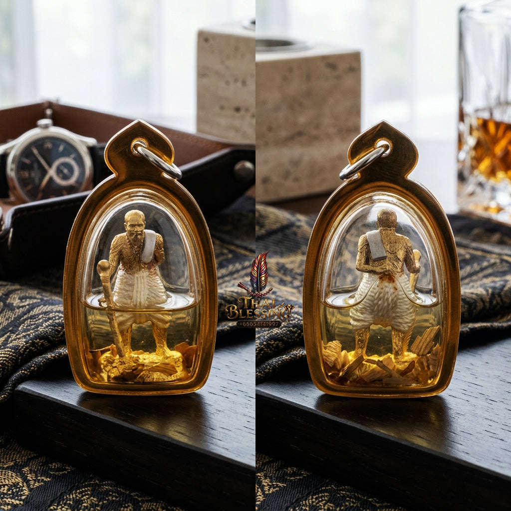 ✨ [The Sovereign of Supreme Esoteric Longevity, Invulnerable Shielding & Legendary Lineage: The 2026 "Grand-Master" Sovereign Edition] Sacred "Luang Pu Thuad Thong (Ancient Temple Bell Brass / Tong Rakhang Boran Chong Khao Edition)