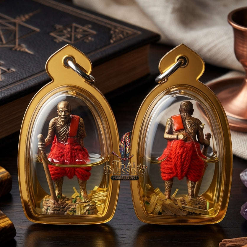 ✨ [The Sovereign of Supreme Esoteric Longevity, Invulnerable Shielding & Legendary Lineage: The 2026 "Grand-Master" Sovereign Edition] Sacred "Luang Pu Thuad Thong (Wild Copper / Tong Daeng Tuean Chong Daeng Edition)