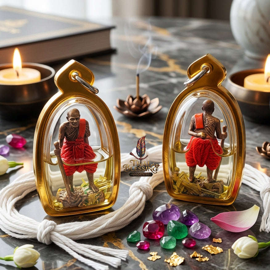 ✨ [The Sovereign of Supreme Esoteric Longevity, Invulnerable Shielding & Legendary Lineage: The 2026 "Grand-Master" Sovereign Edition] Sacred "Luang Pu Thuad Thong (Wild Copper / Tong Daeng Tuean Chong Daeng Edition)
