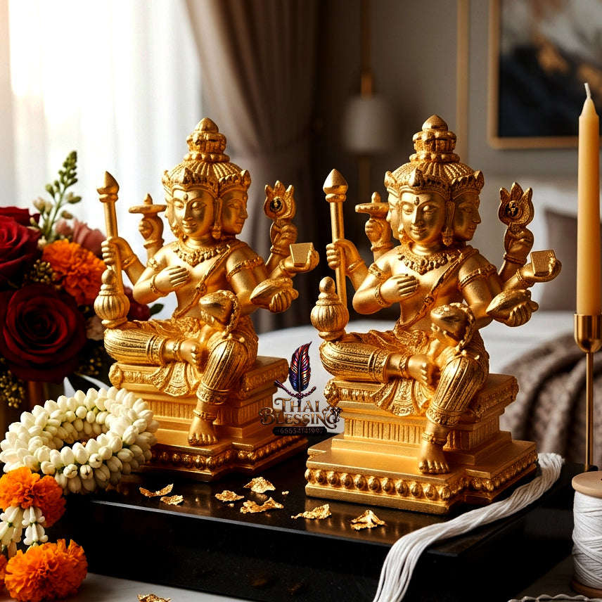 ✨ [The Sovereign of Supreme Esoteric Opulence, Unshakable Wealth & Divine Fortune: The 2026 "Grand-Master" Sovereign Edition] Sacred "Phra Phrom Udom Sap (The Sovereign Lord Brahma of Infinite Wealth & Auspicious Blessing) Thai Blessing Co By