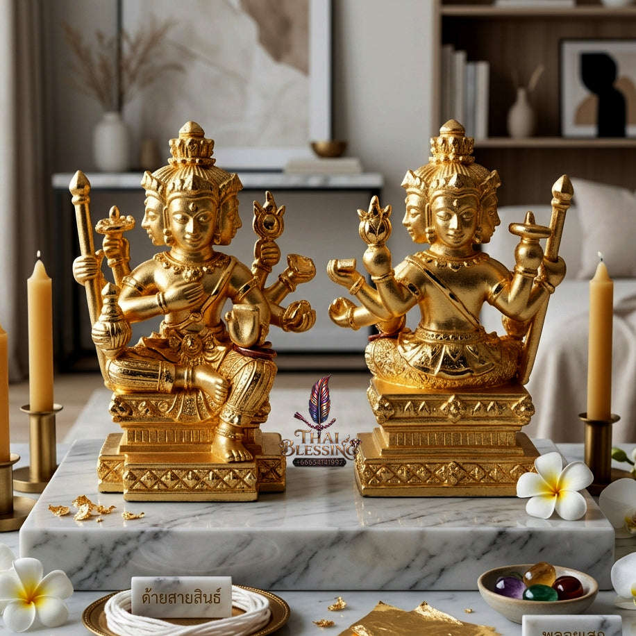 ✨ [The Sovereign of Supreme Esoteric Opulence, Unshakable Wealth & Divine Fortune: The 2026 "Grand-Master" Sovereign Edition] Sacred "Phra Phrom Udom Sap (The Sovereign Lord Brahma of Infinite Wealth & Auspicious Blessing) Thai Blessing Co By