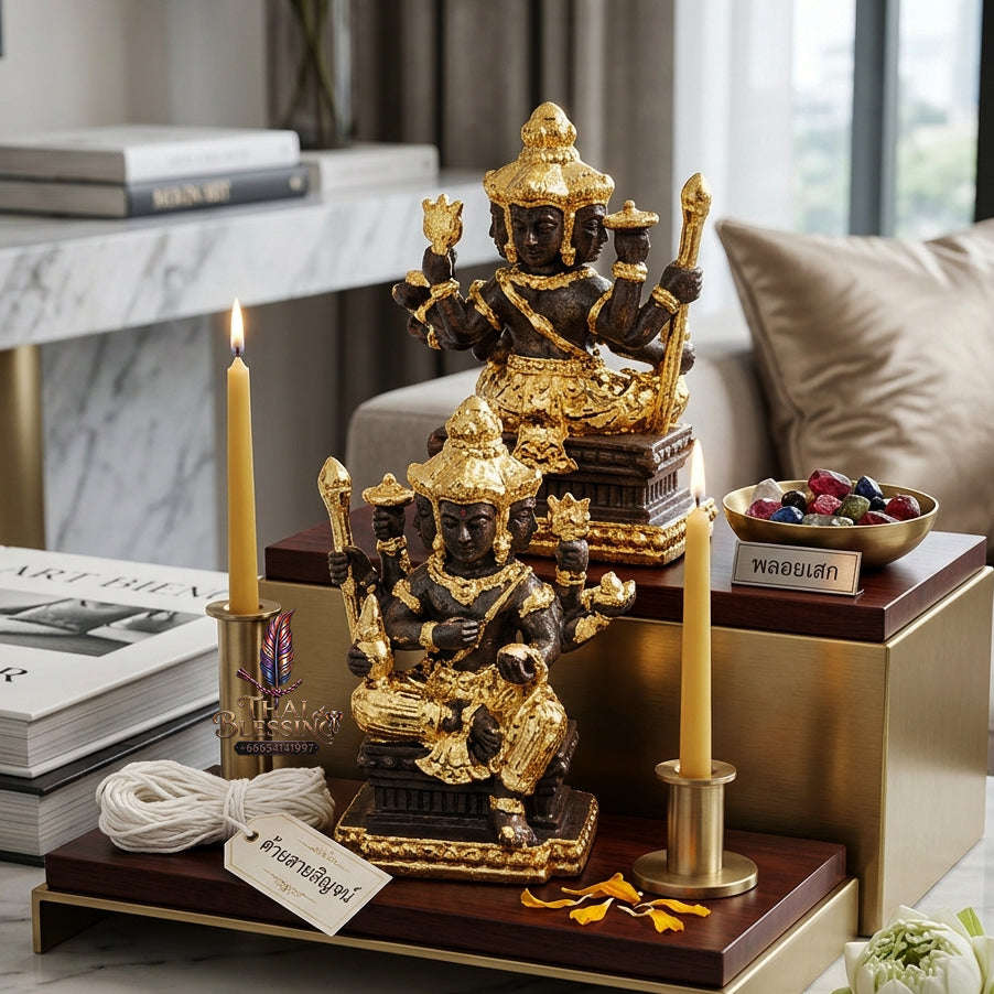 ✨ [The Sovereign of Supreme Esoteric Opulence, Unshakable Wealth & Divine Fortune: The 2026 "Grand-Master" Sovereign Edition] Sacred "Phra Phrom Udom Sap (The Sovereign Lord Brahma of Infinite Wealth & Auspicious Blessing) Thai Blessing Co By