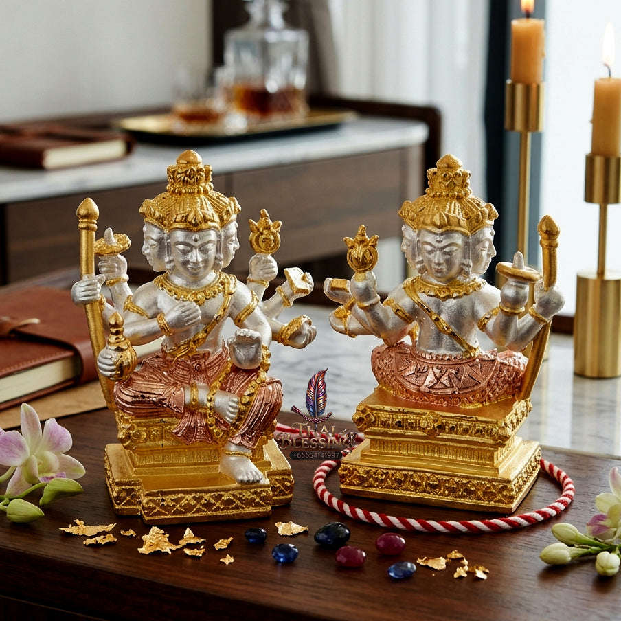 ✨ [The Sovereign of Supreme Esoteric Opulence, Unshakable Wealth & Divine Fortune: The 2026 "Grand-Master" Sovereign Edition] Sacred "Phra Phrom Udom Sap (The Sovereign Lord Brahma of Infinite Wealth & Auspicious Blessing) Thai Blessing Co By