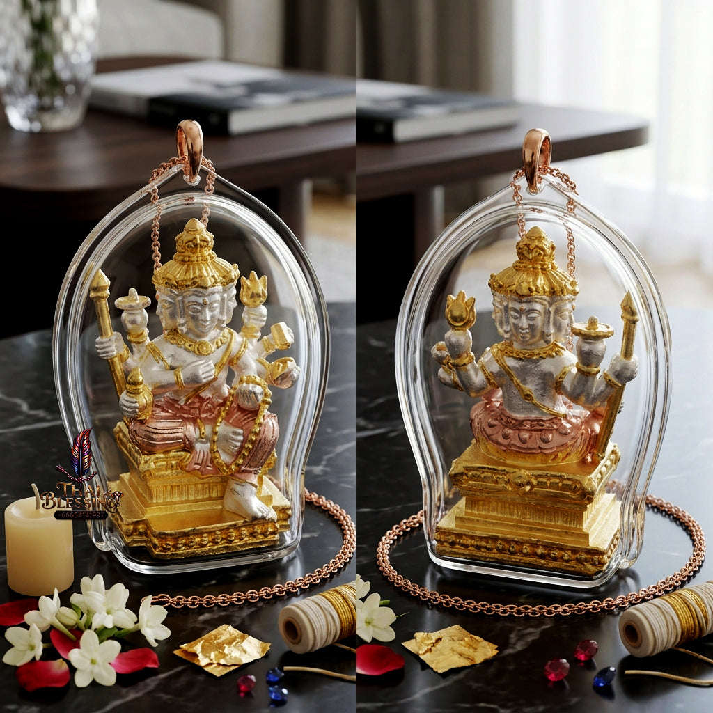 ✨ [The Sovereign of Supreme Esoteric Opulence, Unshakable Wealth & Divine Fortune: The 2026 "Grand-Master" Sovereign Edition] Sacred "Phra Phrom Udom Sap (The Sovereign Lord Brahma of Infinite Wealth & Auspicious Blessing) Thai Blessing Co By