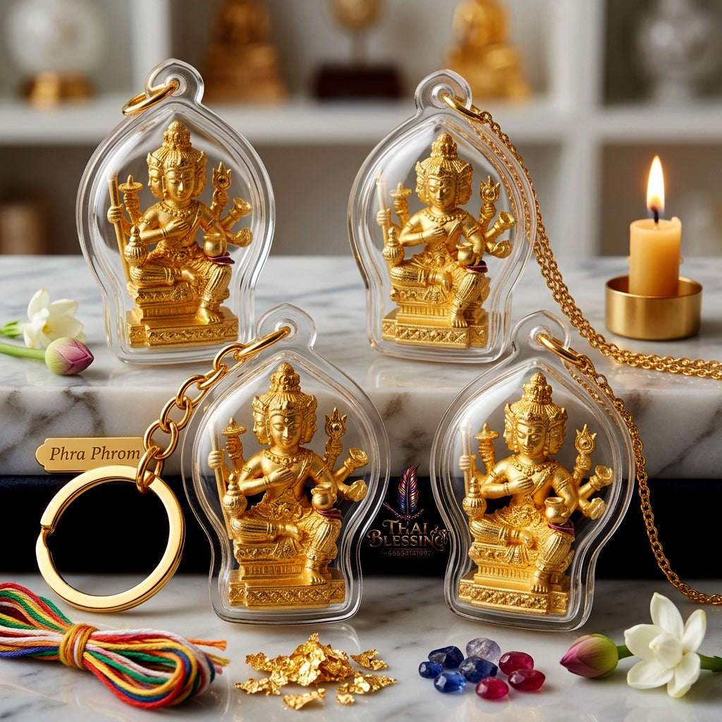 ✨ [The Sovereign of Supreme Esoteric Opulence, Unshakable Wealth & Divine Fortune: The 2026 "Grand-Master" Sovereign Edition] Sacred "Phra Phrom Udom Sap (The Sovereign Lord Brahma of Infinite Wealth & Auspicious Blessing) Thai Blessing Co By