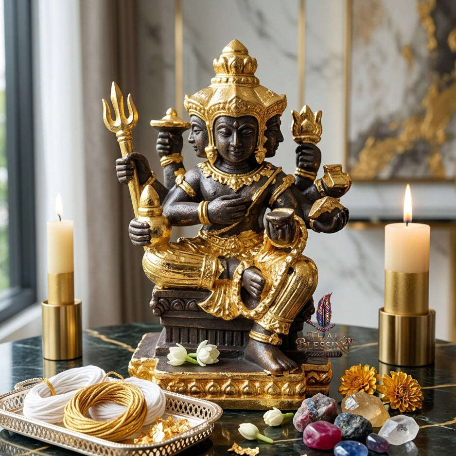 ✨ [The Sovereign of Supreme Esoteric Opulence, Unshakable Wealth & Divine Fortune: The 2026 "Grand-Master" Sovereign Edition] Sacred "Phra Phrom Udom Sap (The Sovereign Lord Brahma of Infinite Wealth & Auspicious Blessing) Thai Blessing Co By