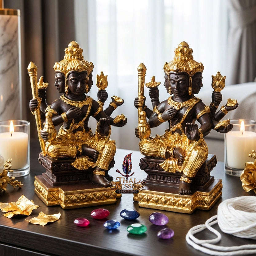 ✨ [The Sovereign of Supreme Esoteric Opulence, Unshakable Wealth & Divine Fortune: The 2026 "Grand-Master" Sovereign Edition] Sacred "Phra Phrom Udom Sap (The Sovereign Lord Brahma of Infinite Wealth & Auspicious Blessing) Thai Blessing Co By