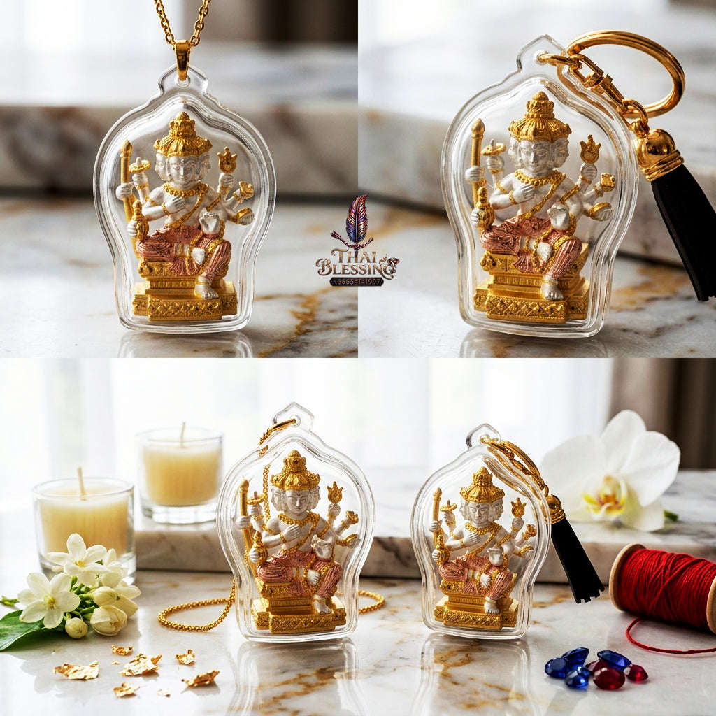 ✨ [The Sovereign of Supreme Esoteric Opulence, Unshakable Wealth & Divine Fortune: The 2026 "Grand-Master" Sovereign Edition] Sacred "Phra Phrom Udom Sap (The Sovereign Lord Brahma of Infinite Wealth & Auspicious Blessing) Thai Blessing Co By
