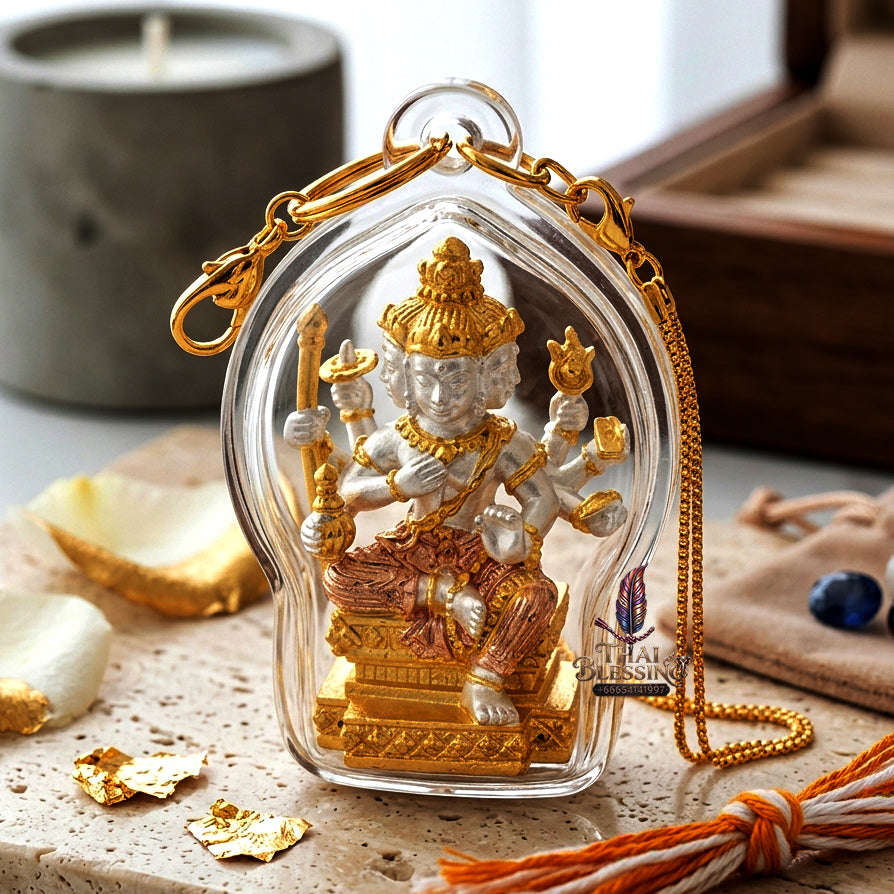 ✨ [The Sovereign of Supreme Esoteric Opulence, Unshakable Wealth & Divine Fortune: The 2026 "Grand-Master" Sovereign Edition] Sacred "Phra Phrom Udom Sap (The Sovereign Lord Brahma of Infinite Wealth & Auspicious Blessing) Thai Blessing Co By