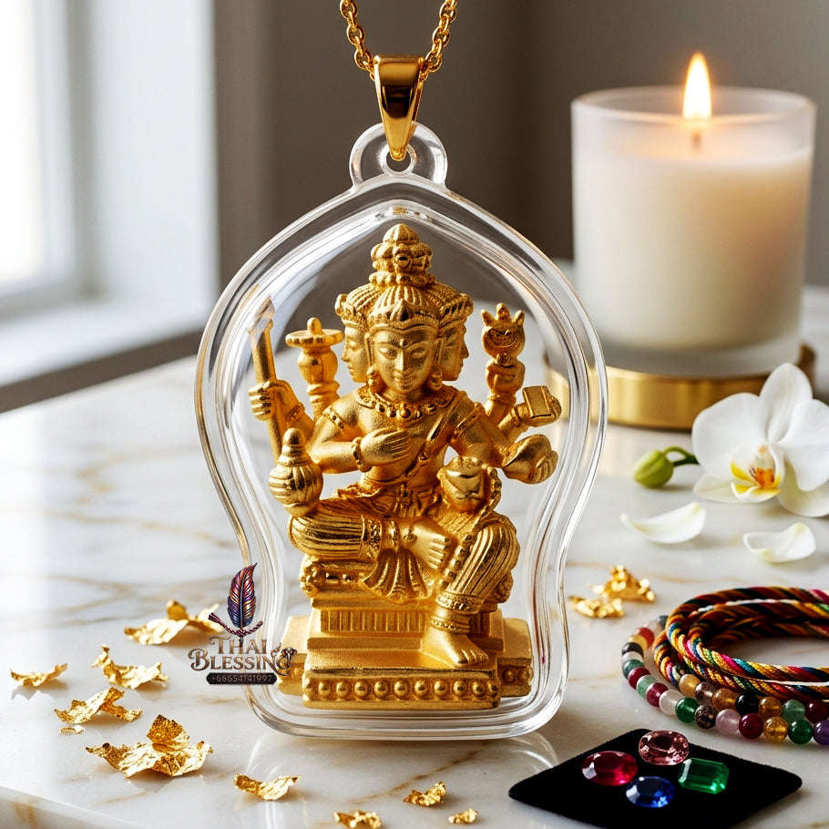 ✨ [The Sovereign of Supreme Esoteric Opulence, Unshakable Wealth & Divine Fortune: The 2026 "Grand-Master" Sovereign Edition] Sacred "Phra Phrom Udom Sap (The Sovereign Lord Brahma of Infinite Wealth & Auspicious Blessing) Thai Blessing Co By