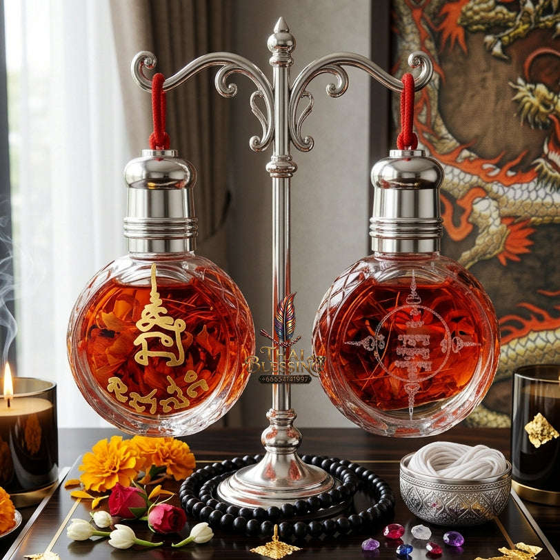✨ [The Sovereign of Supreme Esoteric Seduction, Celestial Fascination & Unshakable Magnetic Dominance: The 2026 "Grand-Master" Sovereign Edition] Sacred "Nam Man Tewada Long Hong (The Celestial Beings Lost in the Chamber Oil) Thai Blessing Co