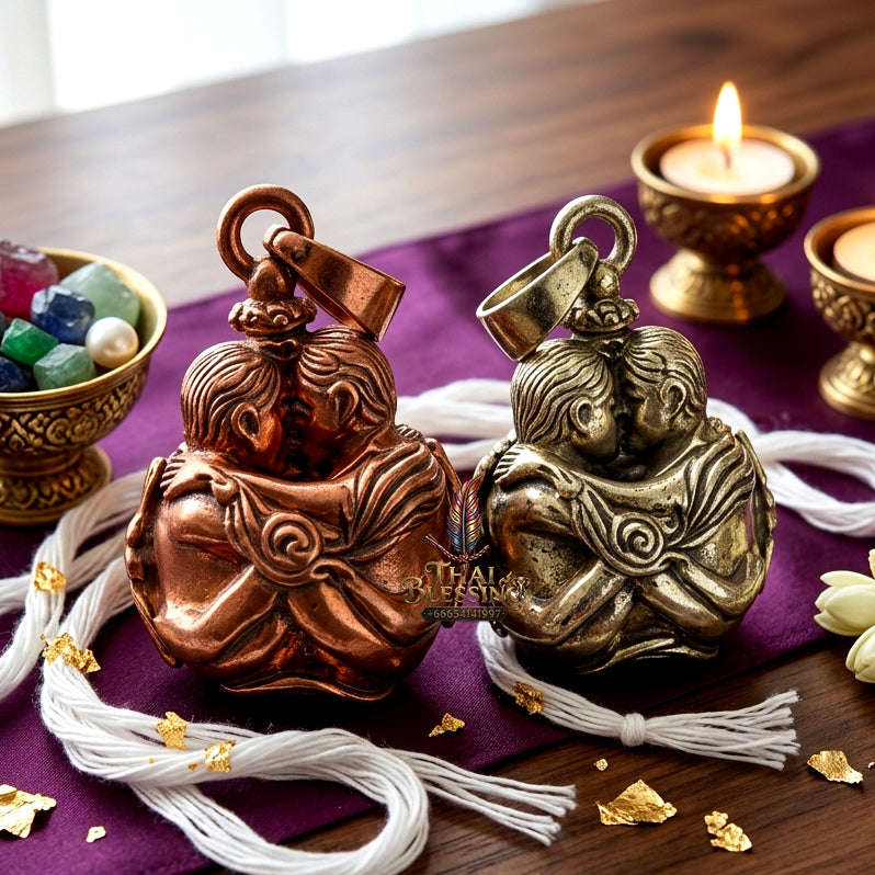 ✨ [The Sovereign of Supreme Esoteric Union, Sacred Yin-Yang Coupling &amp; Unshakable Interpersonal Devotion: The 2026 "Grand-Master" Sovereign Edition] Sacred "Luk Om Inn Khu (The Twin Inn Coupling Sphere) Thai Blessing Co By RURUECHA